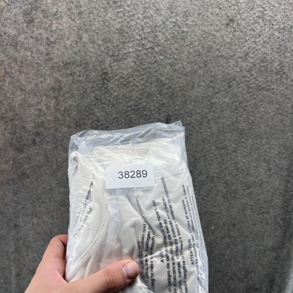 Calvin Klein Shirt Mens Large Cream Long Sleeve Crewneck Cotton Blend Casual - Picture 12 of 12